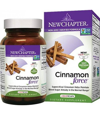 New Chapter Cinnamon Force, 60 Count