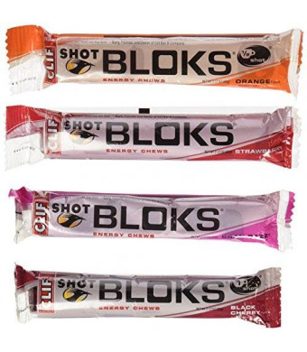 Clif Shot Bloks Cliff Shot Bloks 95% Organic Variety Pack, 12 ct - 3 of Each Flavor