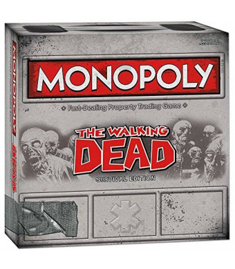 USAopoly Monopoly: The Walking Dead (Survival Edition)