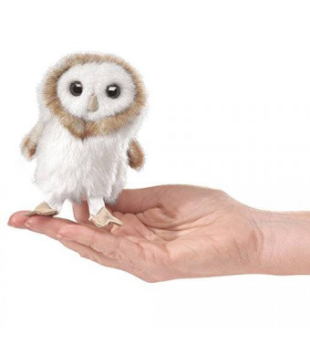 Folkmanis Mini Barn Owl Finger Puppet