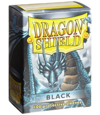Dragon Shield Black Protective sleeves 100 count
