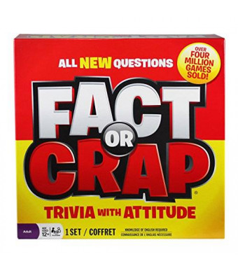 Spin Master Games Fact or Crap Board Game
