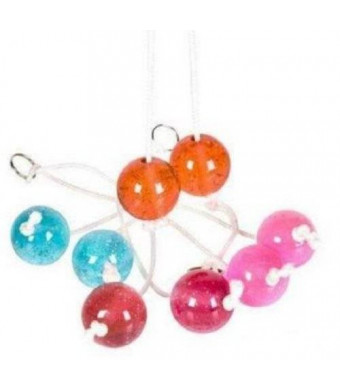 You Get 1 Clackers Balls on a String- Colors May Vary