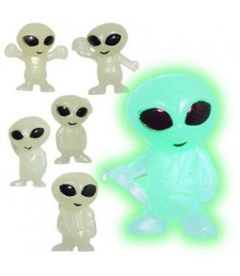 Aliens 20 Tiny Glow in the Dark Alien Figures