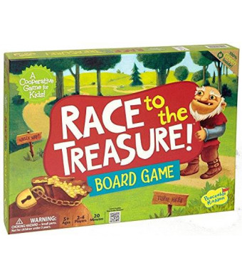 Peaceable Kingdom / Race to the Treasure! Award Winning Cooperative Game for Kids