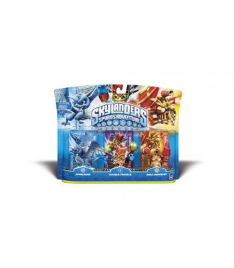 Activision Skylanders Spyro Adventure Triple Character Pack (Whirlwind, Double Trouble, Drill Sergeant)