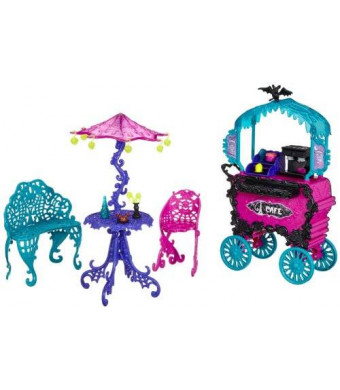 Monster High Travel Scaris Café Cart