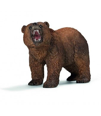 Schleich Grizzly Bear Toy Figure