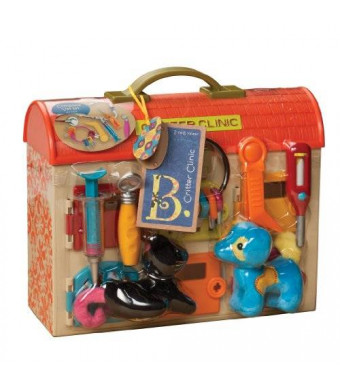 B. Toys B. Critter Clinic Toy Vet Play Set