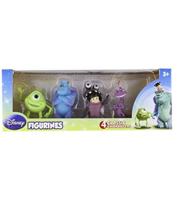 Beverly Hills Teddy Bear Company Monsters Inc. Toy Figure, 4-Pack