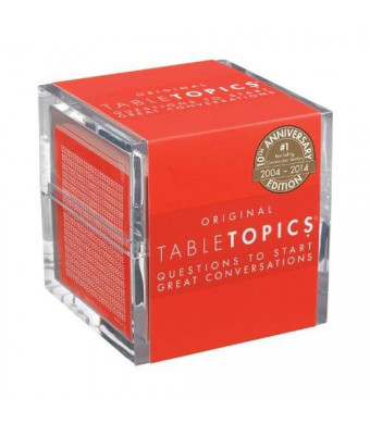 TABLETOPICS Original - 10th Anniversary Edition: Questions to Start Great Conversations