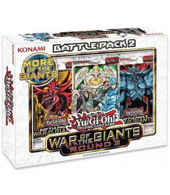 Konami Yu Gi Oh! War of the Giants Round 2 Battle Pack 2