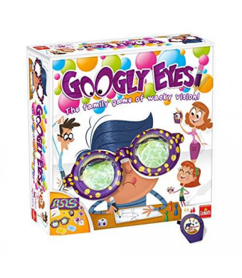 Goliath Games Googly Eyes Game - Family Drawing Game with Crazy, Vision-Altering Glasses