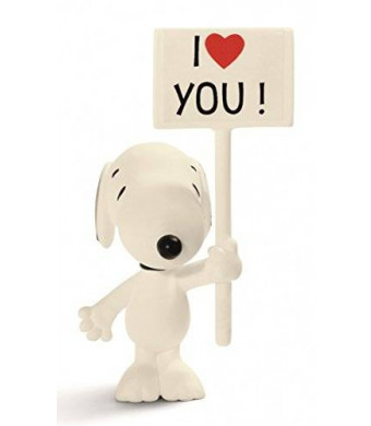 Schleich Peanuts I Love You! Snoopy Figure