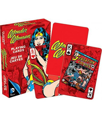 Aquarius DC Wonder Woman Retro Playing Cards