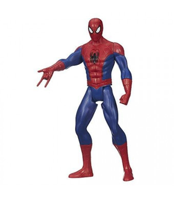 Marvel Ultimate Spider-Man Web Warriors Titan Hero Tech Electronic Spider-Man 12-Inch Figure