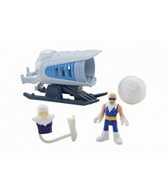 Fisher-Price Imaginext DC Super Friends Captain Cold and Ice Cannon Action Figure