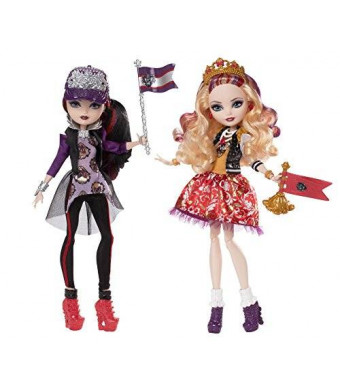Ever After High School Spirit Apple White and Raven Queen Doll (2-Pack)