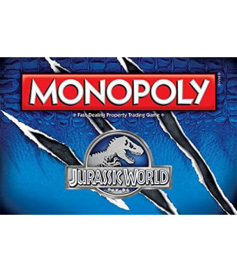 USAopoly Monopoly: Jurassic World Edition Board Game