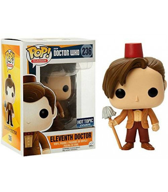 Funko POP TV: Doctor Who Eleventh Doctor Fez Hat and Mop Exclusive Figure