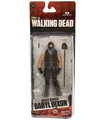McFarlane Toys The Walking Dead TV Series 7 Exclusive Grave Digger Daryl Dixon Action Figure