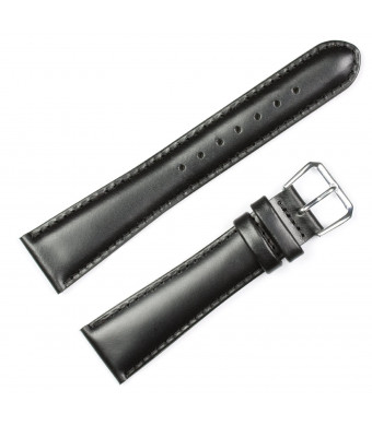 Coach Leather Watchband Black 18mm - by deBeer