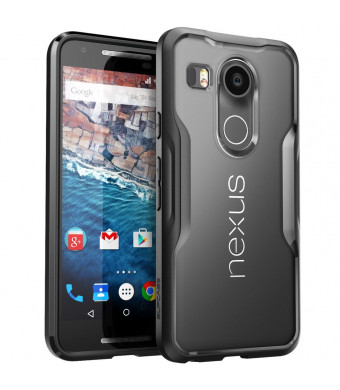Nexus 5X Case, SUPCASE Google Nexus 5X Case Cover (2015 Release) Unicorn Beetle Series PremiumSlim Hybrid Protective Case / Bumper (Frost/Black)