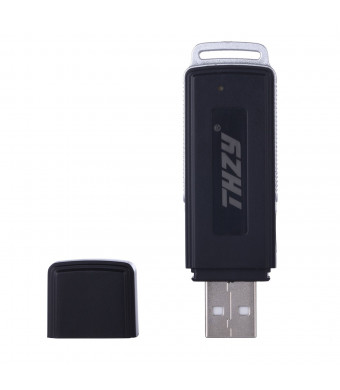 Voice Recorder,THZY 8GB Digital Rechargeable USB Audio Voice Recorder Flash Drive Mini Hidden Pen Drive Disk (150 Hours)
