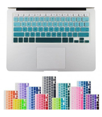 All-inside Green Ombre Color Keyboard Skin for MacBook Pro 13" 15" 17" (with or without Retina Display) / MacBoook Air 13"