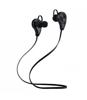 Bluetooth Headphones, Intcrown S960 Wireless Sports Bluetooth Headphones with Microphone (Black)