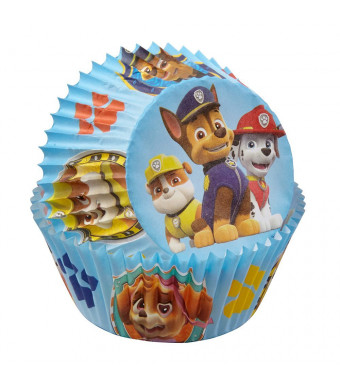 Wilton Paw Patrol Baking Cups - Disposable Cupcake Liners - Pack of 50