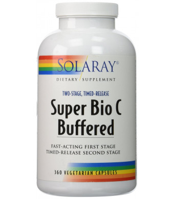 Solaray Super Bio C - Buffered 500 mg - 360 - Capsule