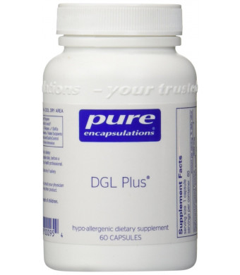 Pure Encapsulations - DGL Plus 60 VegiCaps [Health and Beauty]