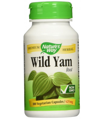 Nature's Way Wild Yam Root, 425 mg, Capsules 100ea