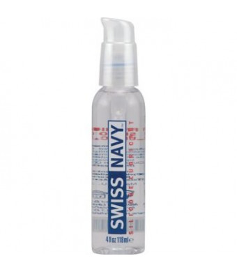 Swiss Navy Silicone Lubricant, 4 Ounce