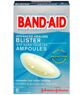 Band-Aid Brand Adhesive Bandages, Advanced Healing Blister Cushions, 6 Count