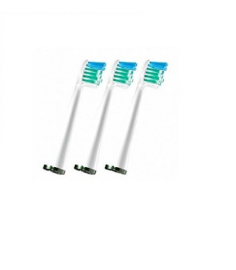 Waterpik SRSB-3W Sensonic Replacement Toothbrushes (Compact Head Size), 3-Count