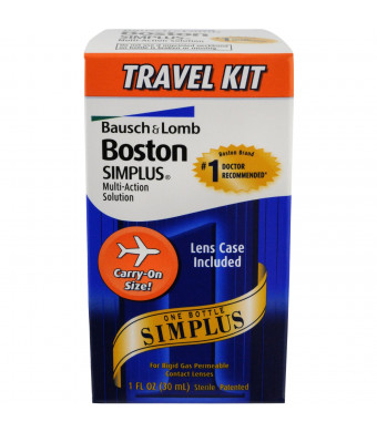 Boston Multi-Action Solution, Simplus Travel Kit, 1-Ounce Bottles (Pack of 3)