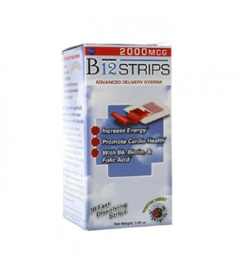 Essential Source B12 Strips with B6 and Biotin, 30 Count