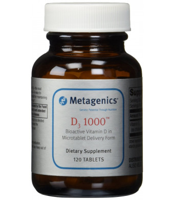 Metagenics - Vitamin D3 1000 120T [Health and Beauty]