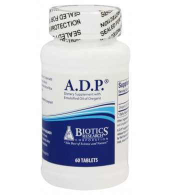 Biotics Research - ADP with Emulsified Oil of Oregano - 60 Tablets