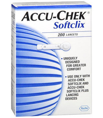 Accu Chek Accu-Chek Accu-Chek Softclix Lancets, 200 each