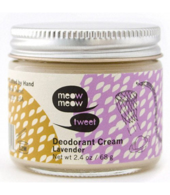 Meow Meow Tweet Lavender Deodorant Cream 2.4oz