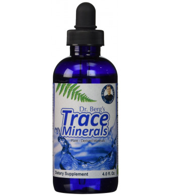 Dr. Berg’s Nutritionals Plant Based Trace Minerals - Powerful Natural Health Benefits – Electrolyte Hydration, Enzyme Activation Supports Healthy Hair, Skin & Nails