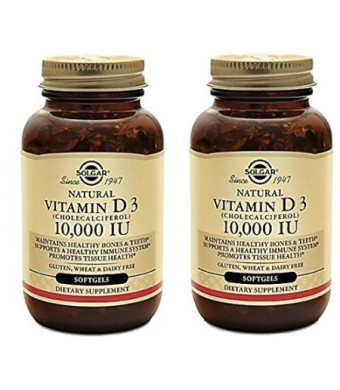 Solgar, Vitamin D3 (Cholecalciferol) 10,000 IU 240