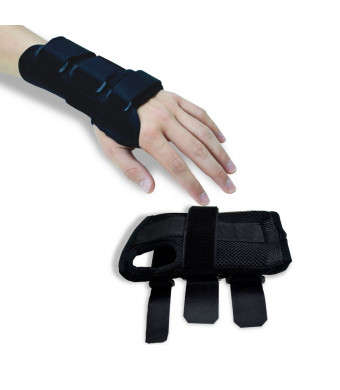Houseables Wrist Brace Pair, Two (2), Small/Medium, Carpal Tunnel, Right and Left Wrist Support, Forearm Spli