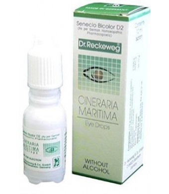 Dr. Reckeweg Dr Reckeweg Cineraria Maritima Eye Drops Homoeopathic Without Alcohol 1 x10ml