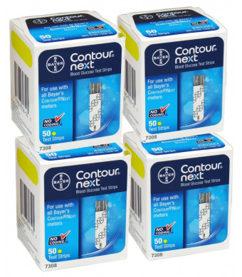 Contour-Next Bayer Contour Next Blood Glucose Test Strips, 200 strips