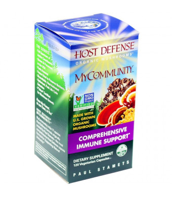 Host Defense MyCommunity Capsules, Comprehensive Immune Support, 120 count (FFP)