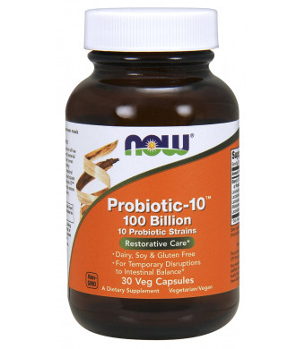 Now Foods Probiotic-10, 100 Billion, 30 Vcaps